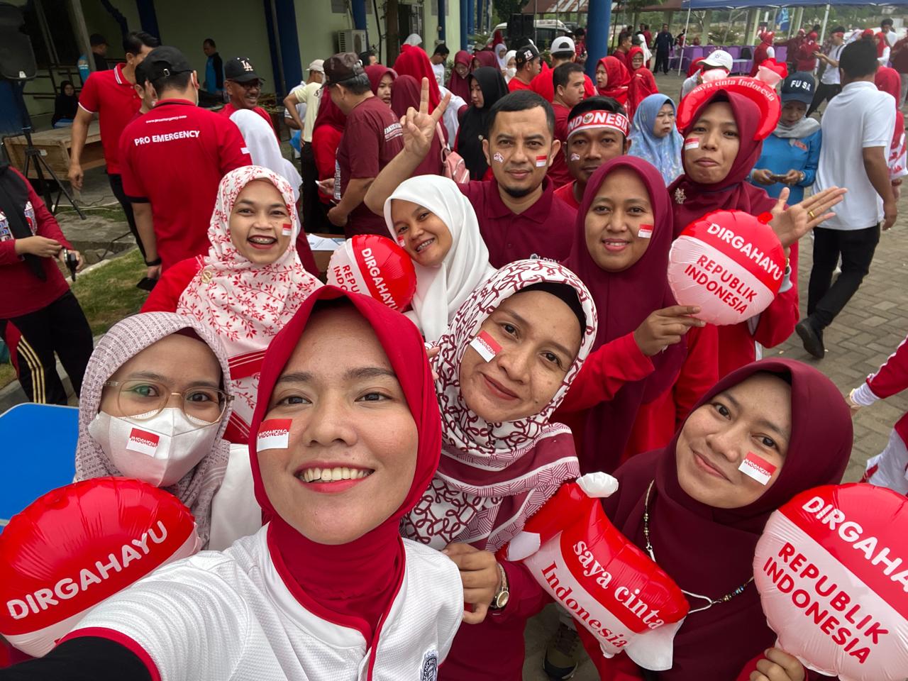 LPPM UIN STS Jambi Riang Gembira Rayakan HUT ke – 79 RI