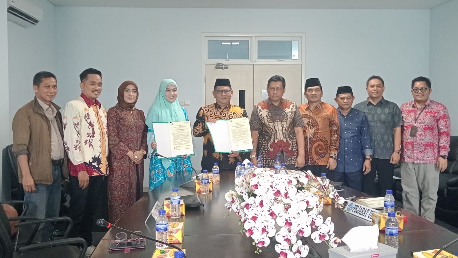 Penandatanganan MoU dengan PT. Shinko Teknik Indonesia, UIN STS Jambi Bergerak Tangani Persoalan Sampah