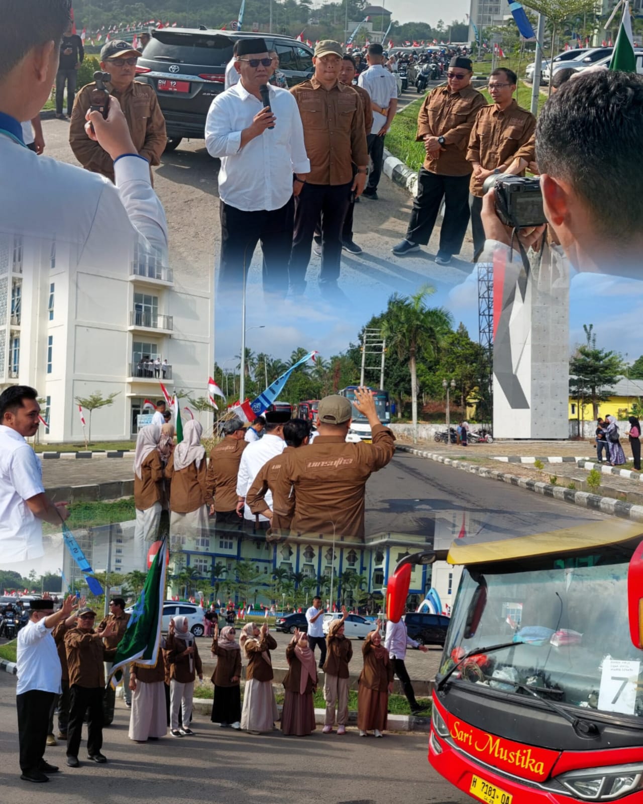 Lepas KKN Gelombang II, Rektor: Membaurlah bersama Masyarakat