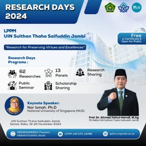 Ayo Hadiri Research Days, 19 – 20 November 2024