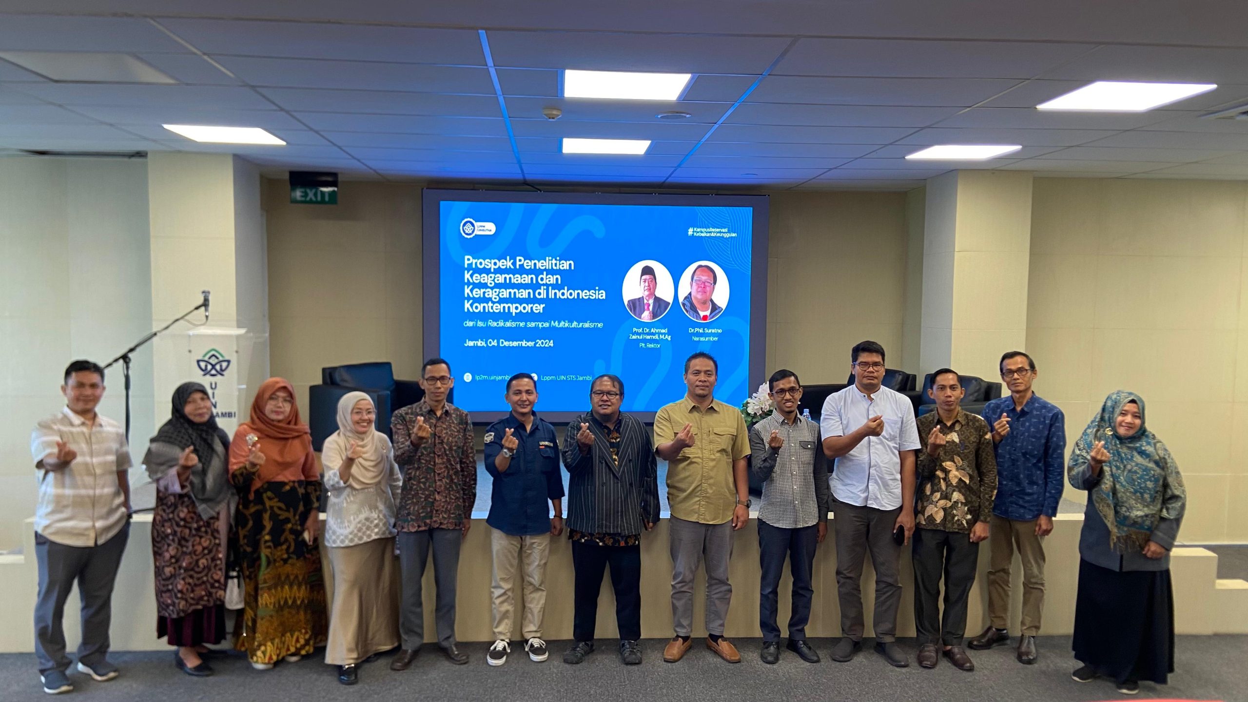 Research Days 2024, LPPM  Undang Pakar Antropologi Tobat