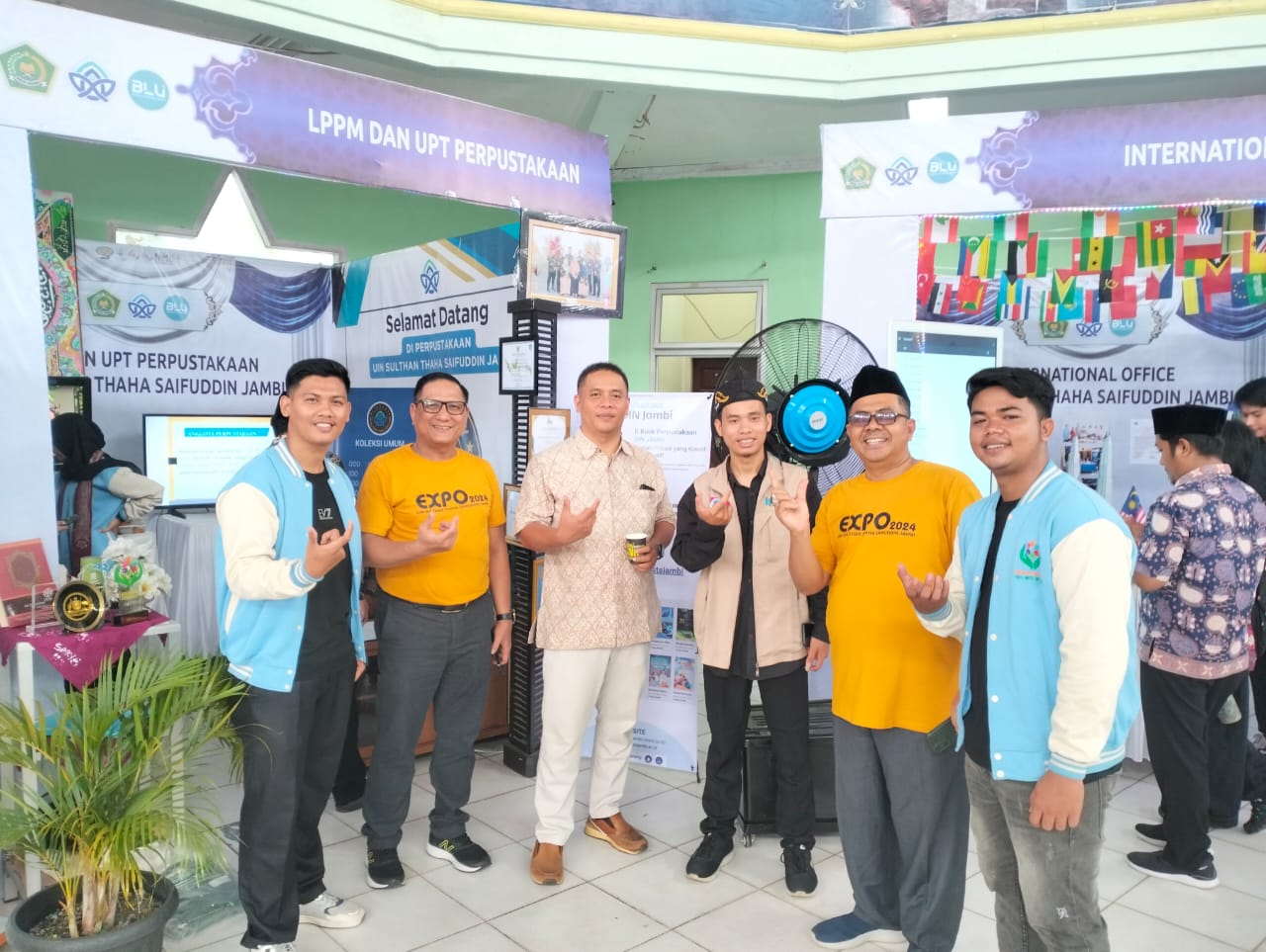 Empat Stan LPPM Ramaikan Expo UIN STS Jambi 2024