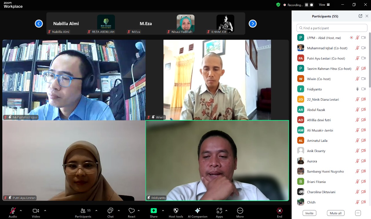 LPPM Selenggarakan Kegiatan Seabad Pram
