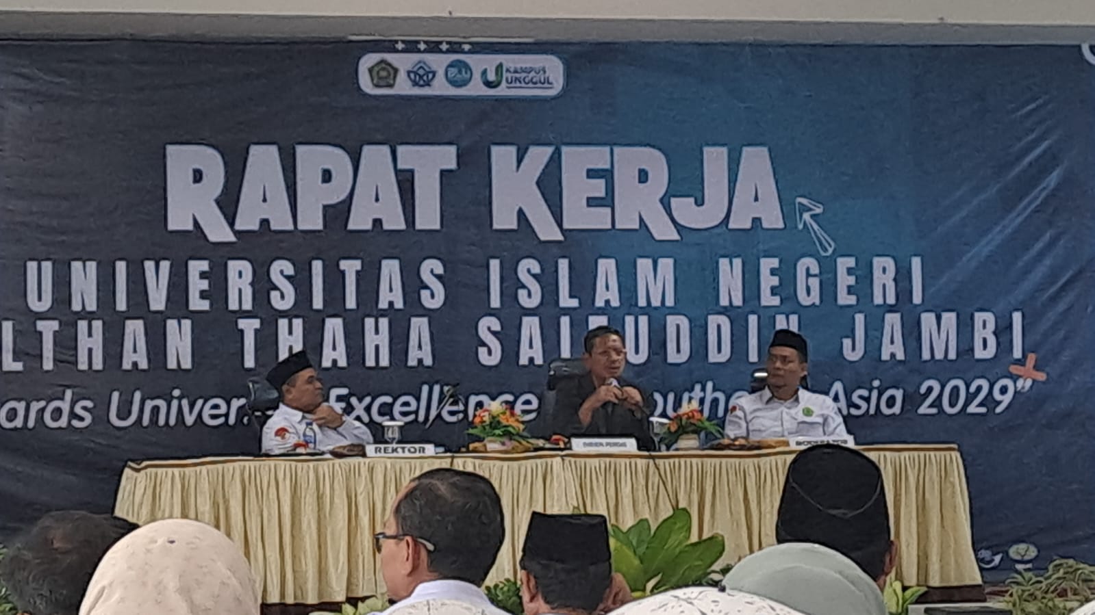Dirjen Pendis: UIN Jambi Harus Perkokoh Kohesivitas dan Soliditas menuju Kampus Unggul di Asia Tenggara