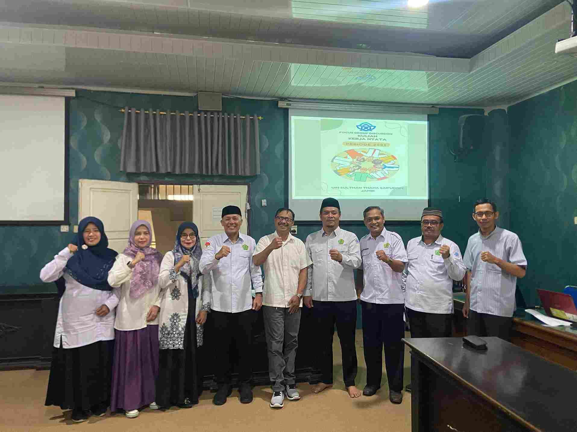 LPPM Undang Wakil Dekan I dalam FGD Petunjuk Teknis Kuliah Kerja Nyata Tahun 2025