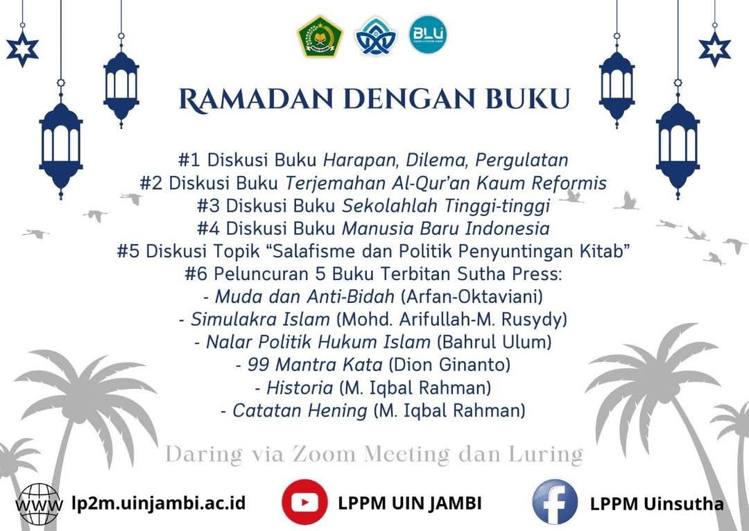 Kegiatan LPPM ‘Ramadan dengan Buku’, Berikut Dokumen Videonya