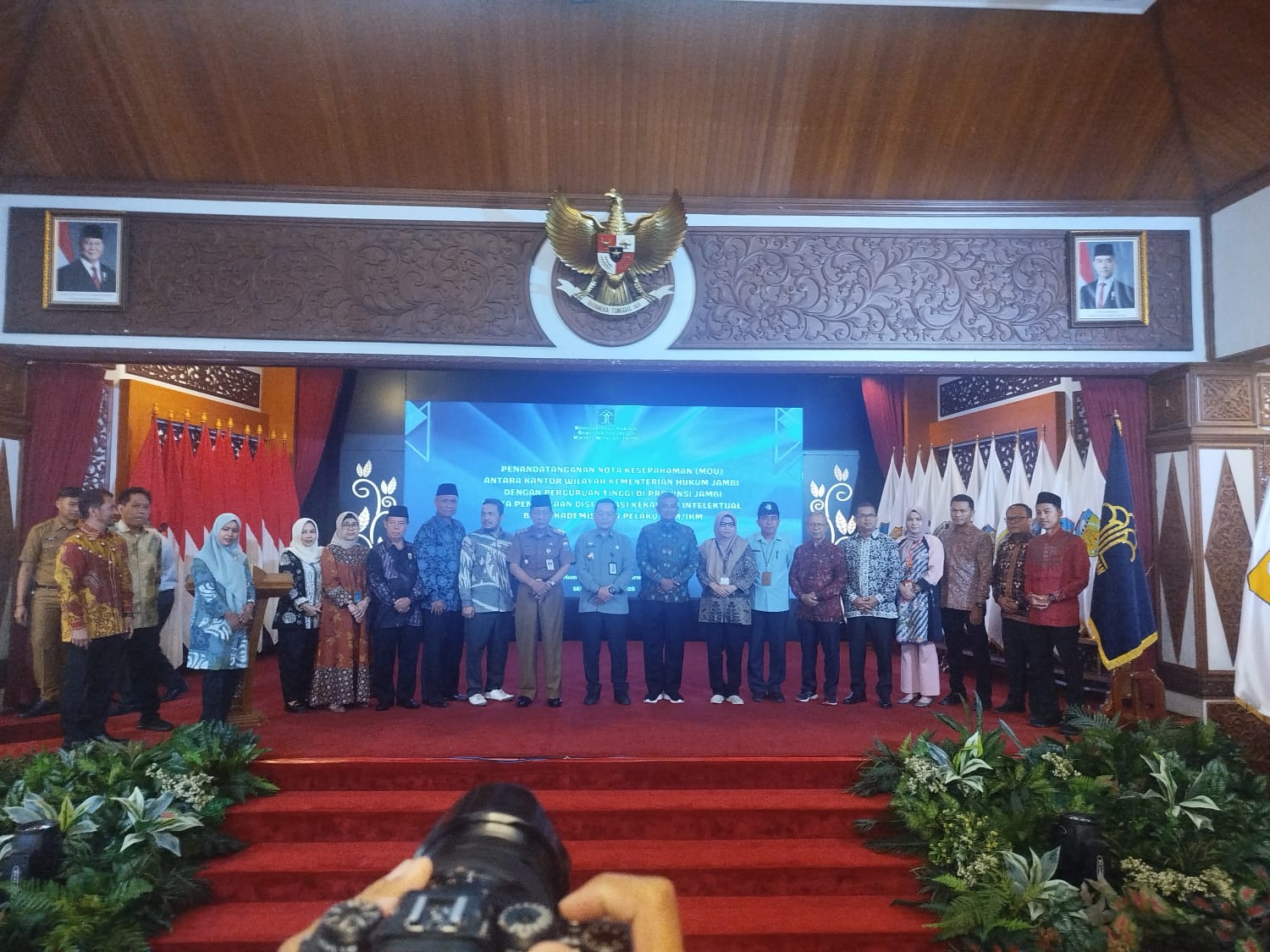 UIN Jambi Tandatangani MoU dengan Kanwil Kementerian Hukum Jambi