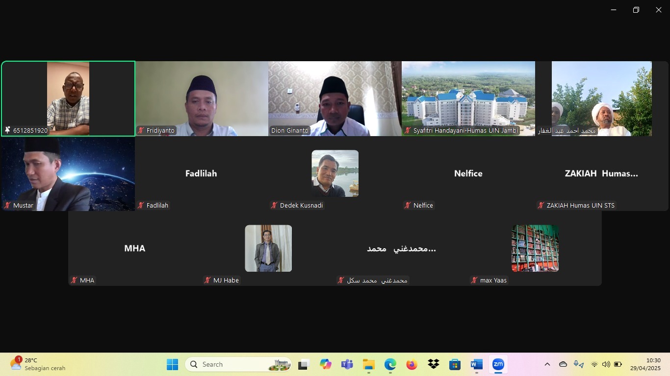 Perkuat Jejaring Global, UIN STS Jambi dan Raaso University Ethiopia Sepakati Empat Program Unggulan