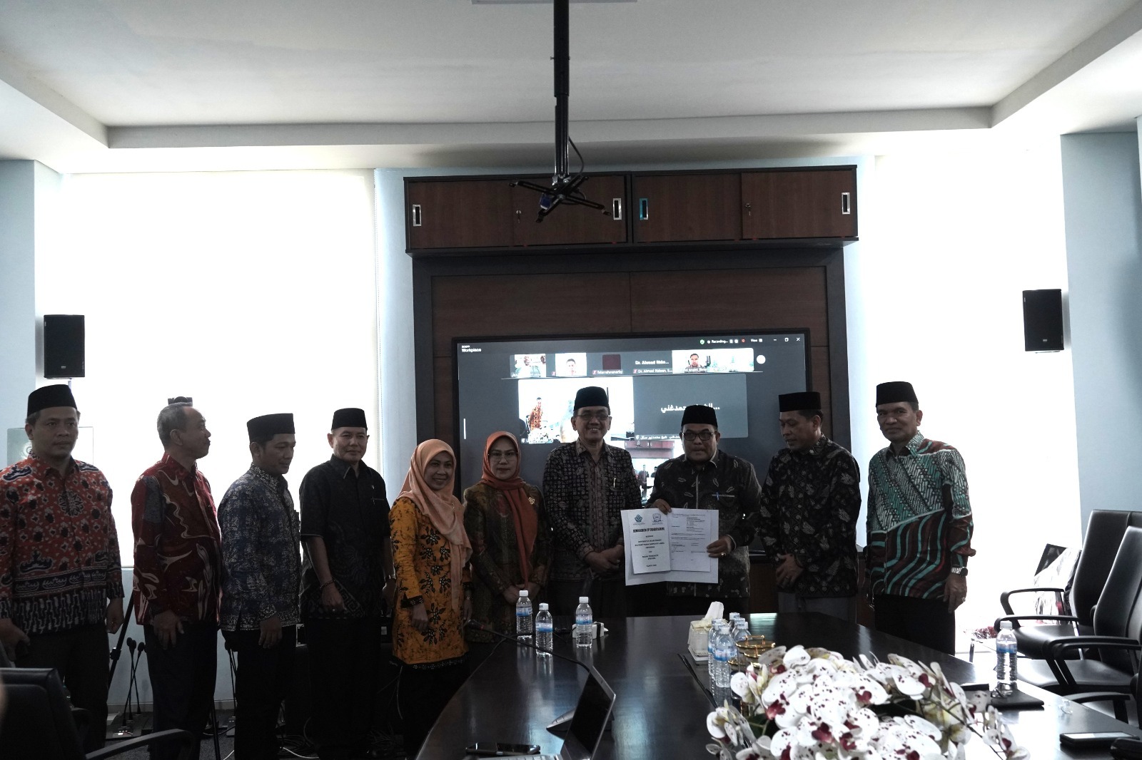 PLKI Sukses Menjebatani Kerjasama Internasional antara UIN STS Jambi dan Raaso University Ethiopia