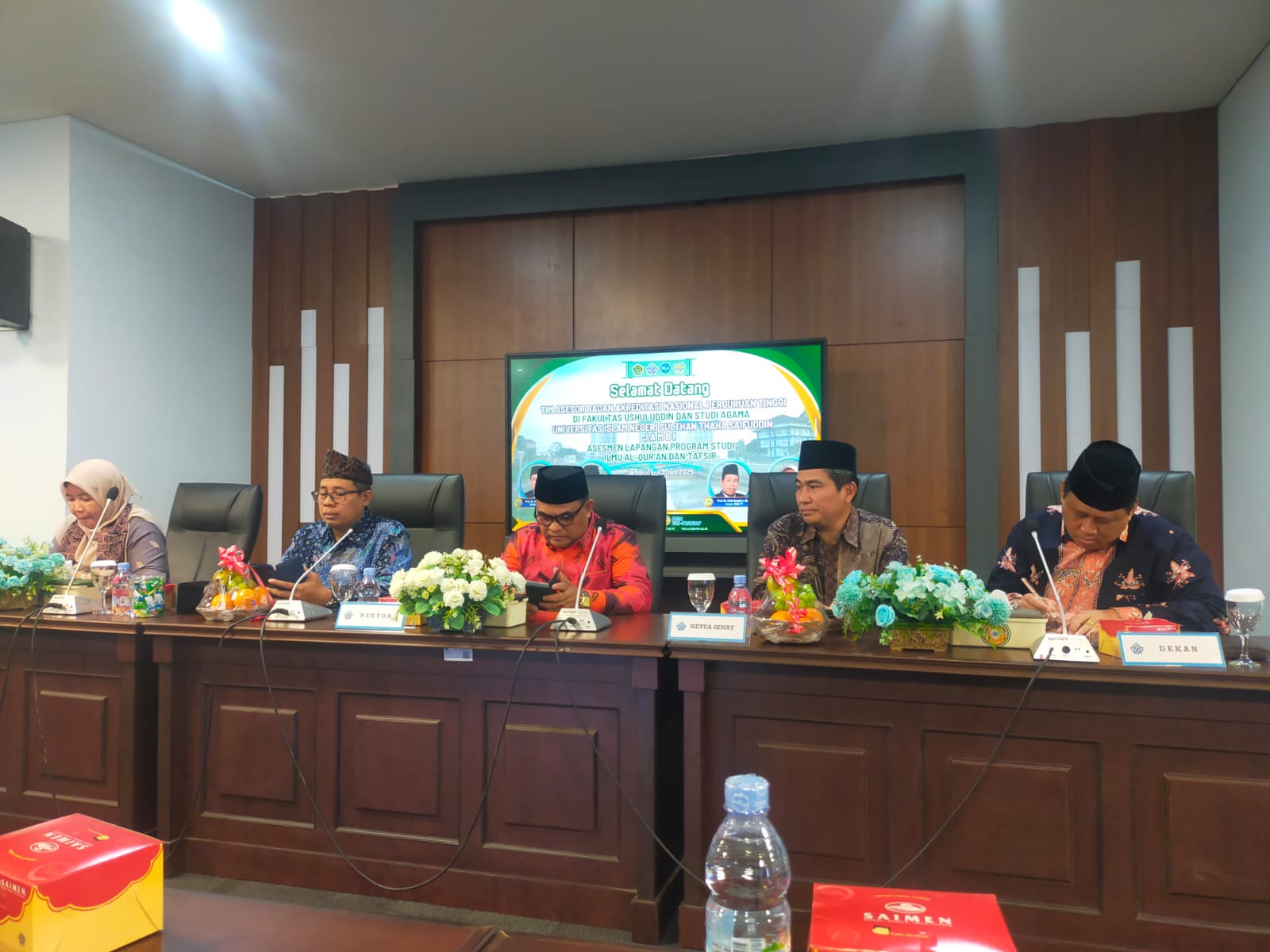 Tim LPPM Hadiri Asesmen Lapangan Prodi Pemikiran Islam dan  IAT FUSA