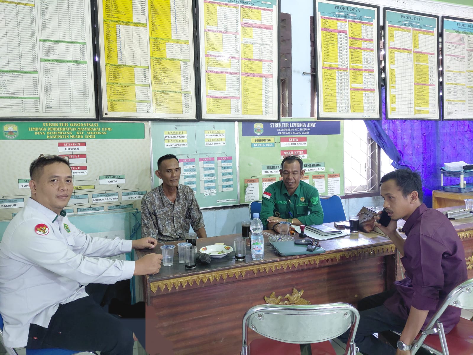 Jajaki Program Pengabdian Masyarakat, LPPM Kunjungi Perangkat Desa Berembang Kabupaten Muaro Jambi