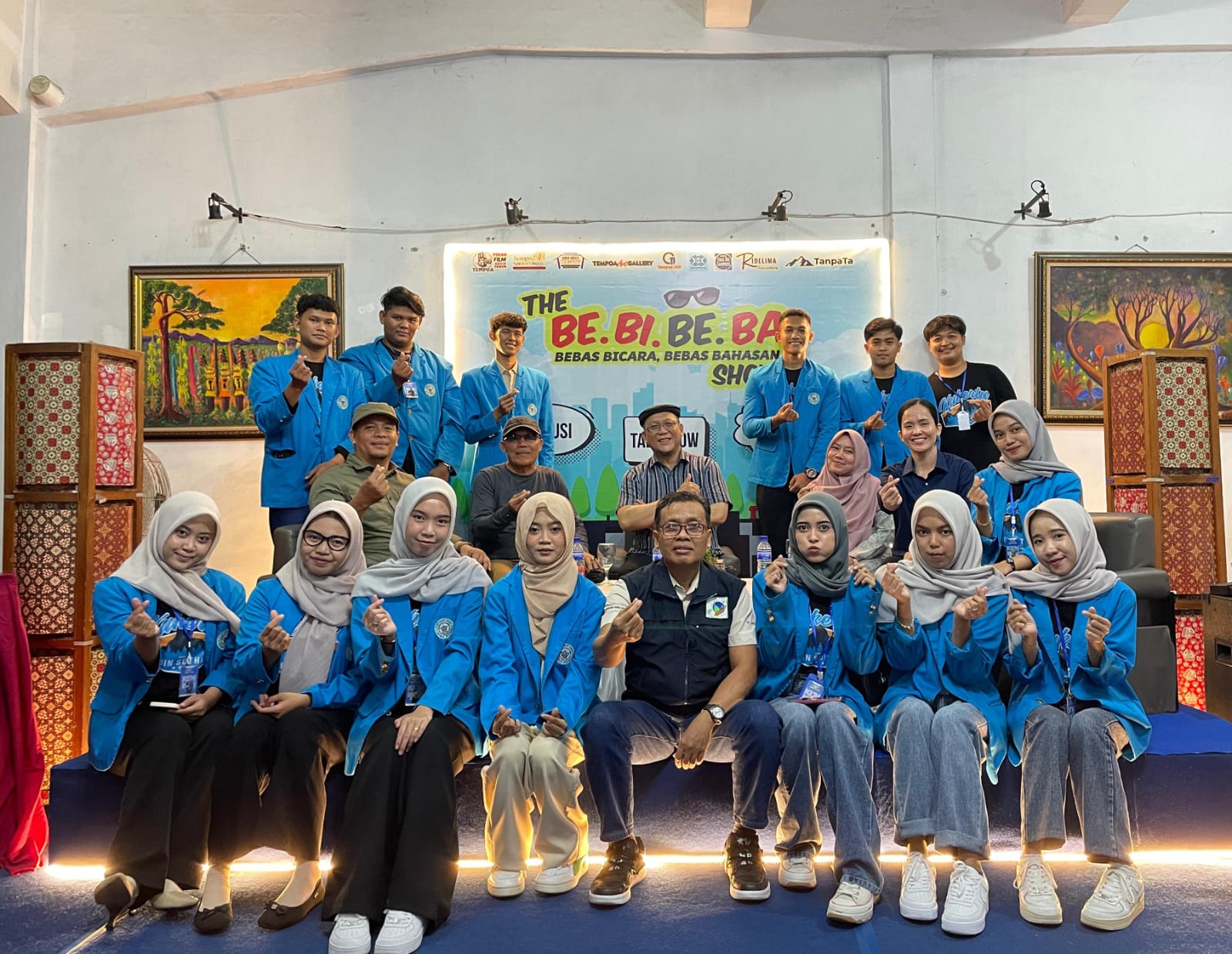 Monev KKN Mandiri, Mahasiswa Jadi Pemateri Talk Show  UMKM di Tempoa