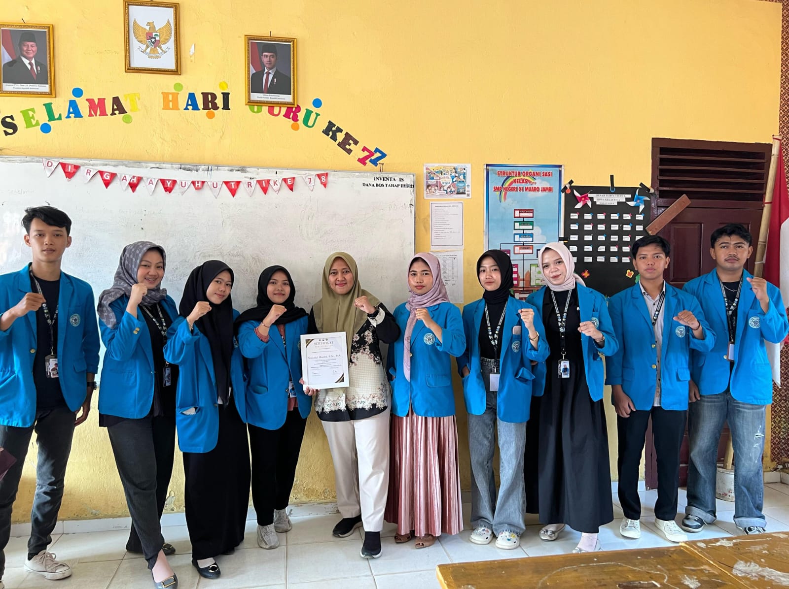 PGAD-UIN STS JAMBI GENCARKAN KAMPANYE STOP BULLYING DI SEKOLAH