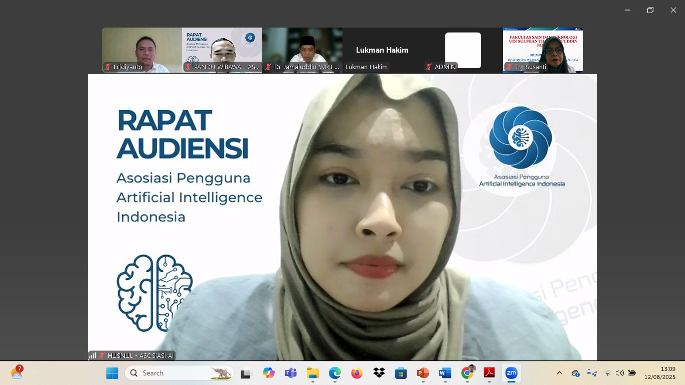 LPPM Hadiri Audiensi dengan Asosiasi Pengguna Artificial Intelligence