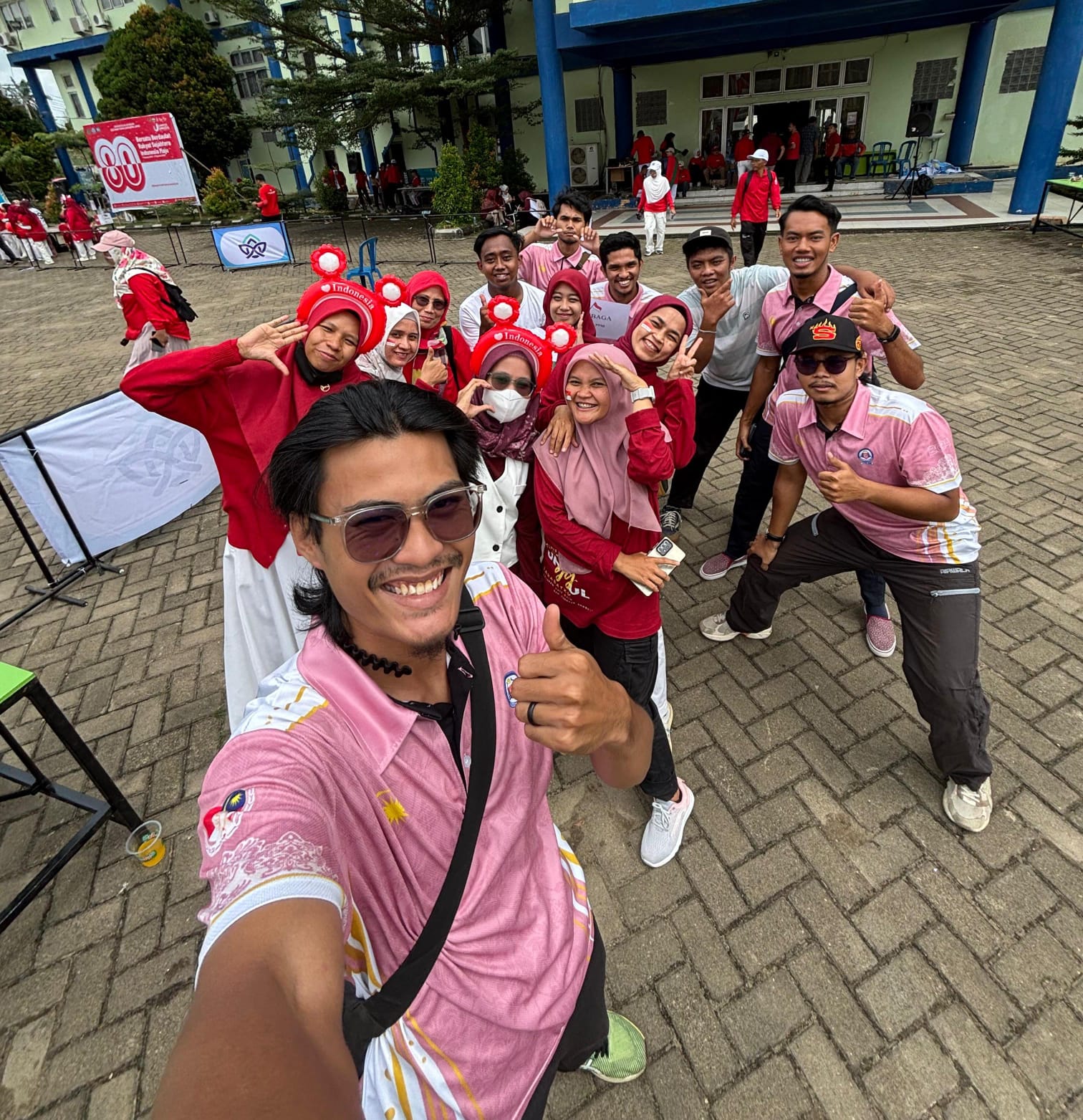 Pertukaran Budaya: Mahasiswa Internasional turut Memeriahkan Perayaan HUT RI ke-80