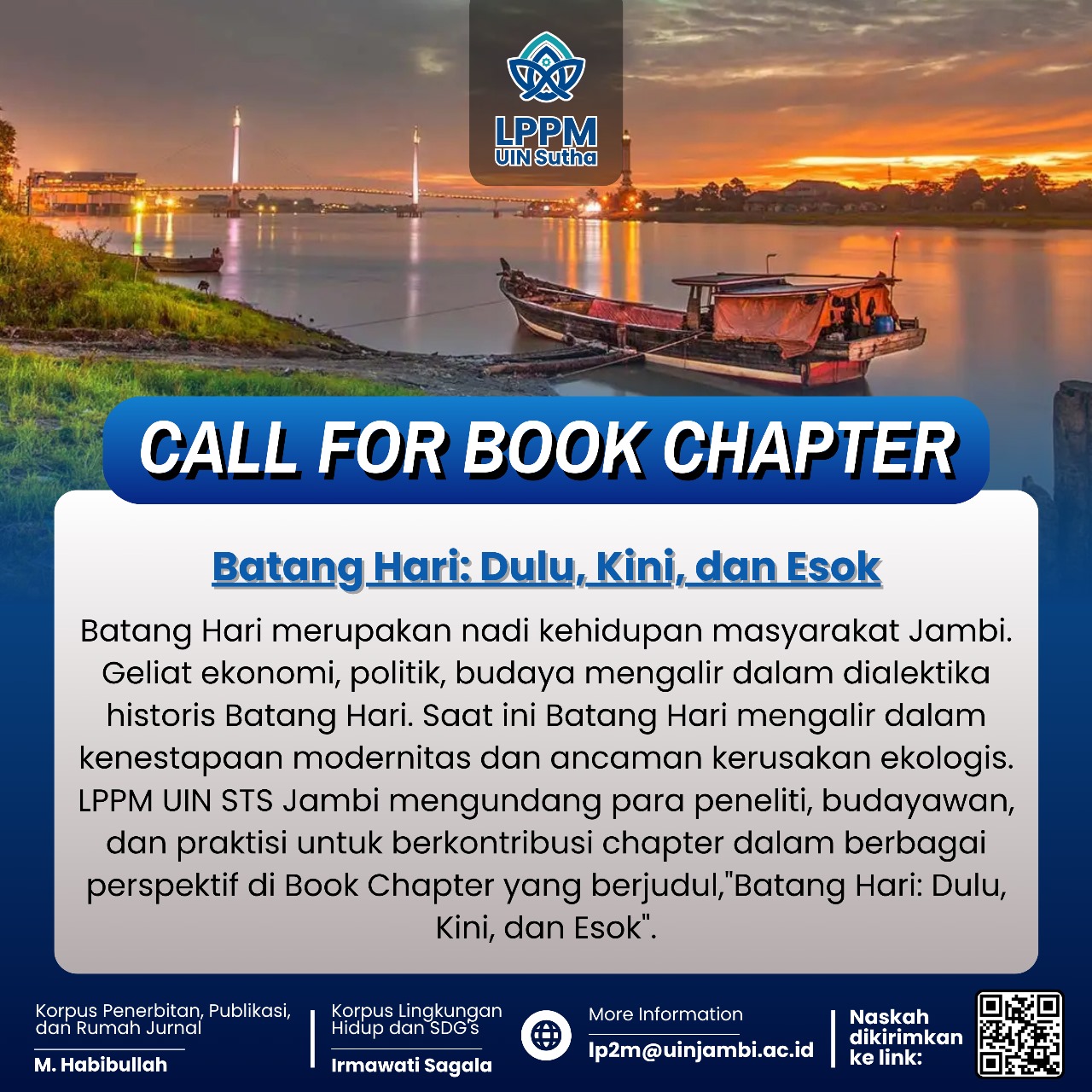 LPPM Persiapkan Book Chapter tentang Batang Hari