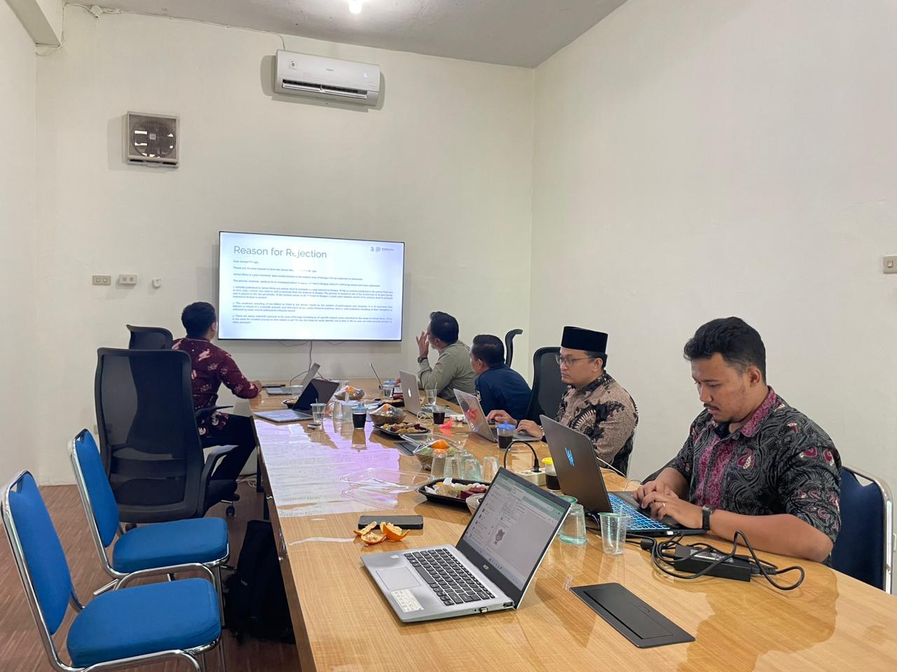 Menuju Terindeks Scopus, Pengelola Jurnal Tajdid dan Al-Wasatiyah  Berguru ke Universitas Ma’arif Lampung