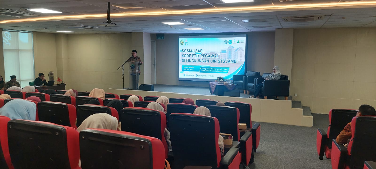 Perkuat Integritas, UIN STS Jambi Gelar Sosialisasi Kode Etik Pegawai Menuju ASN BerAKHLAK