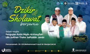Tim LPPM Ikuti Pengajian UIN STS Jambi, Bahas Keterkaitan Syariat, Tarekat, dan Hakikat