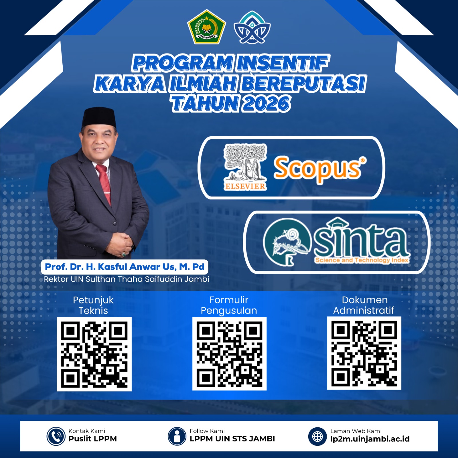 Program Insentif Karya Ilmiah Bereputasi Tahun 2026