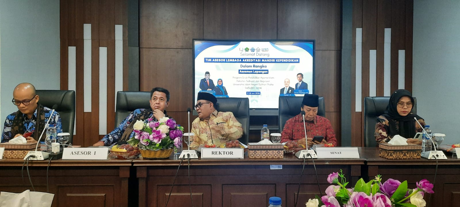 Tim LPPM Hadiri Asesmen Lapangan Prodi Pendidikan Agama Islam