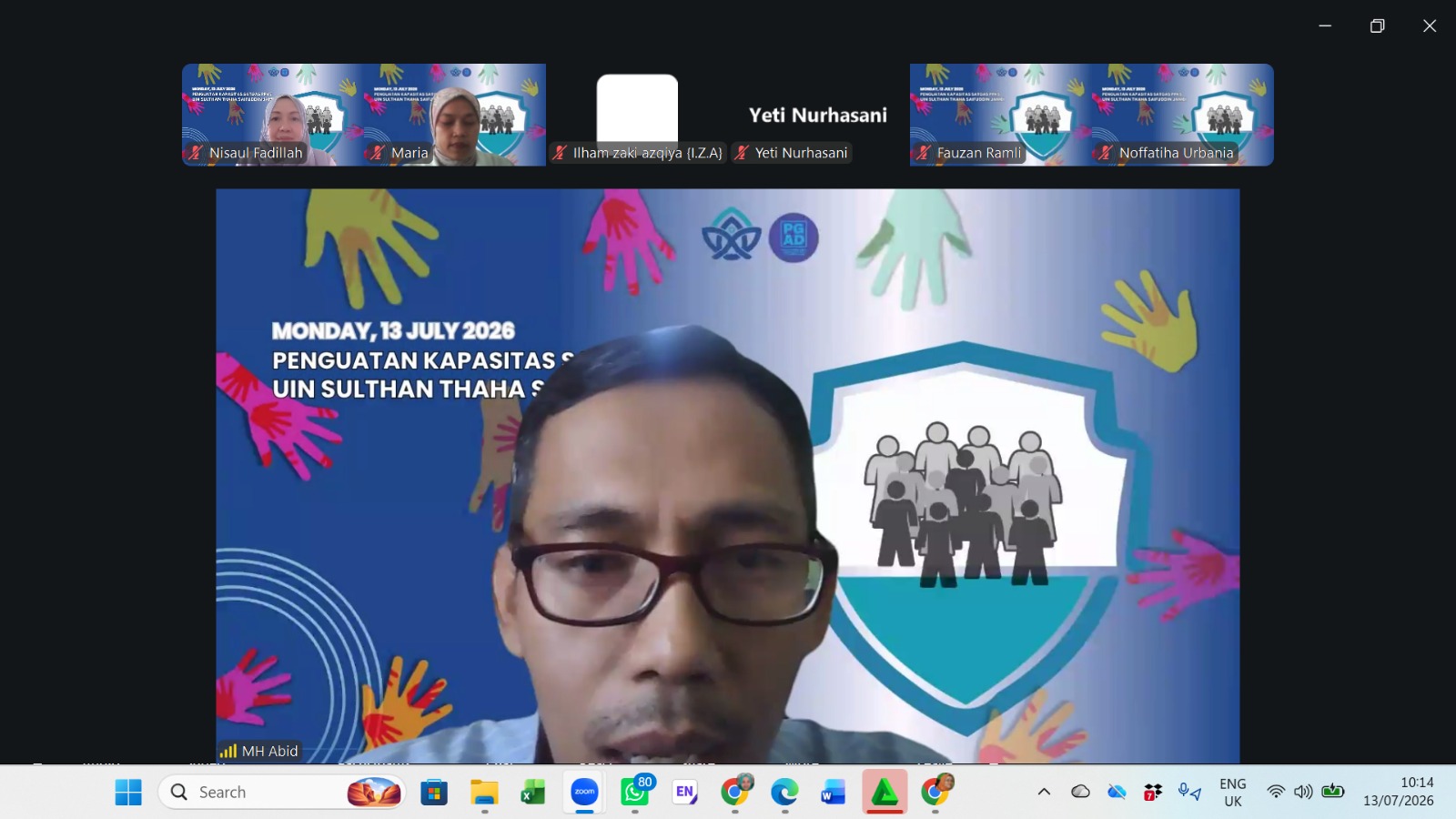 PGAD UIN STS Jambi Bekali Relawan Satgas PPKS, Siap Terjunkan Tim ke Sekolah dan Panti demi Kampus Berdampak