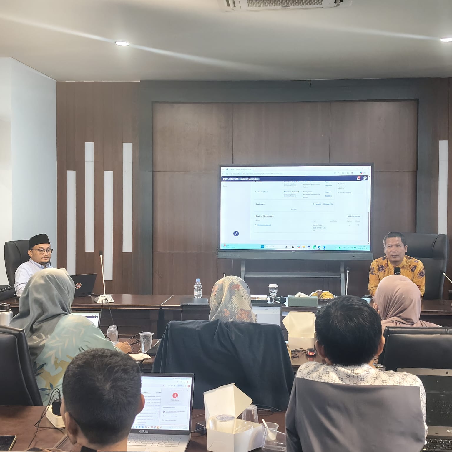 Perkuat Ekosistem Publikasi, Korpus LPPM UIN STS Jambi Hadiri Lokakarya Jurnal FAH