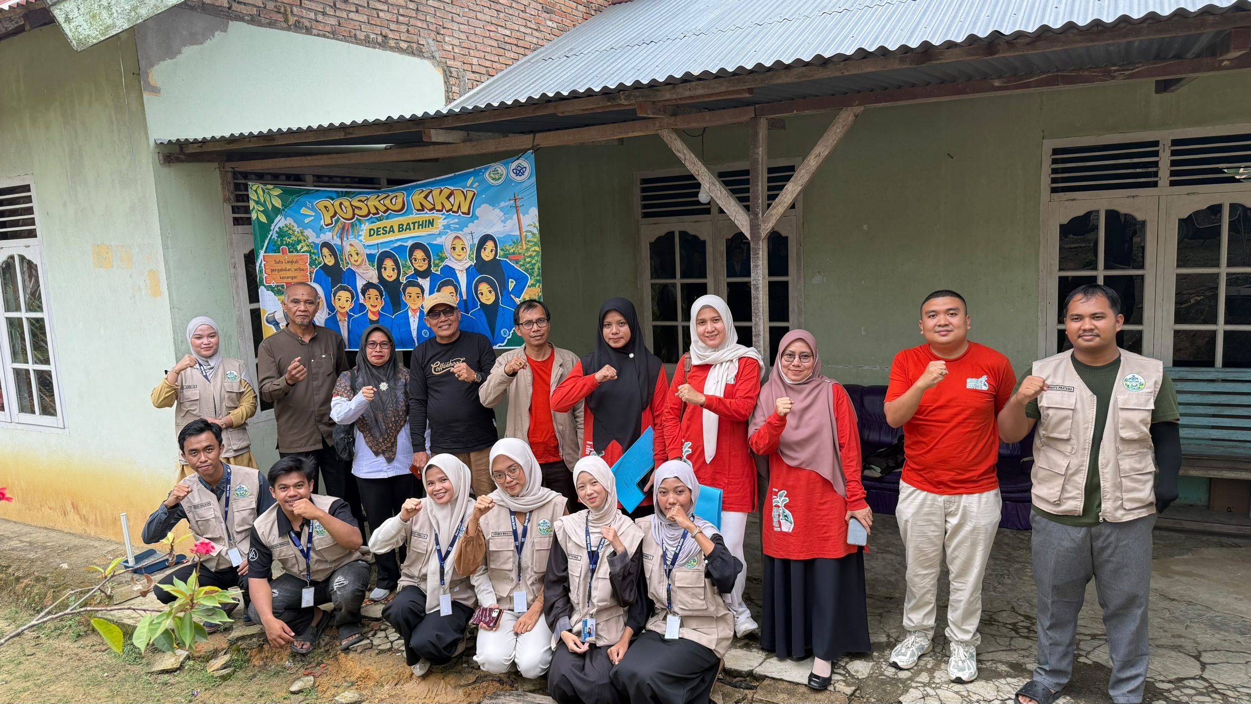 Pastikan Program Kukerta Berdampak, Tim Pengabdian LPPM Tinjau Posko di Kabupaten Batanghari