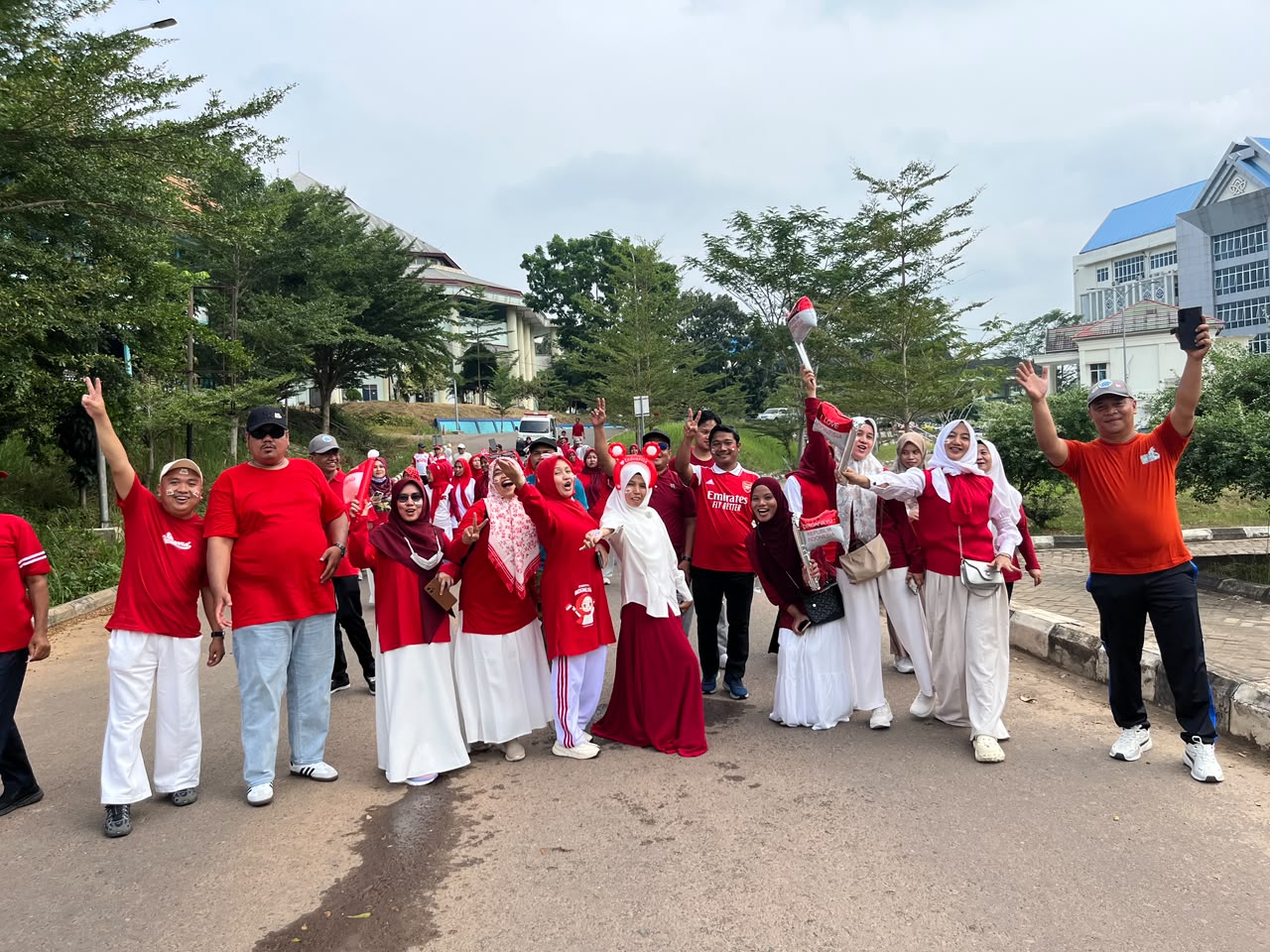 Ragam Perlombaan Meriahkan HUT RI, Perkokoh Kekeluargaan dan Kolaborasi di UIN Jambi