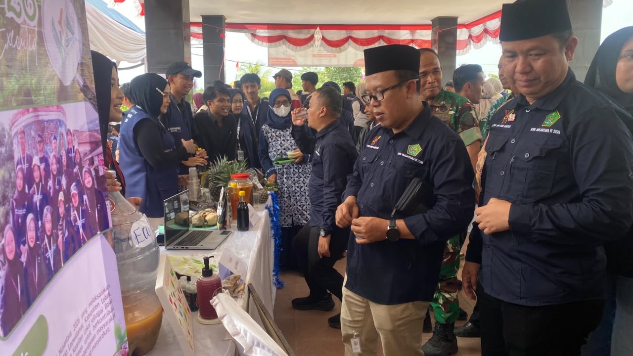 Ekspos Inovasi Mahasiswa Warnai Penutupan KKN Nusantara VI di Lebak-Banten