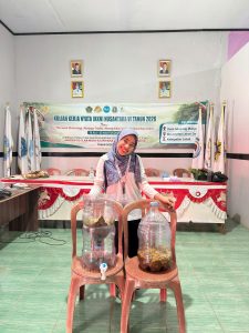 Mahasiswa KKN Nusantara Edukasi Warga Jalupang Mulya Olah Sampah Organik