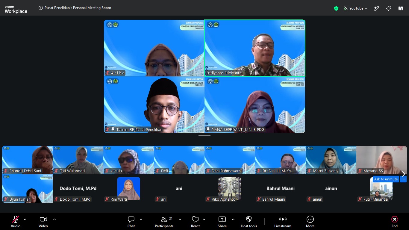 Seleksi Proposal Litabdimas 2026 UIN STS Jambi Dimulai