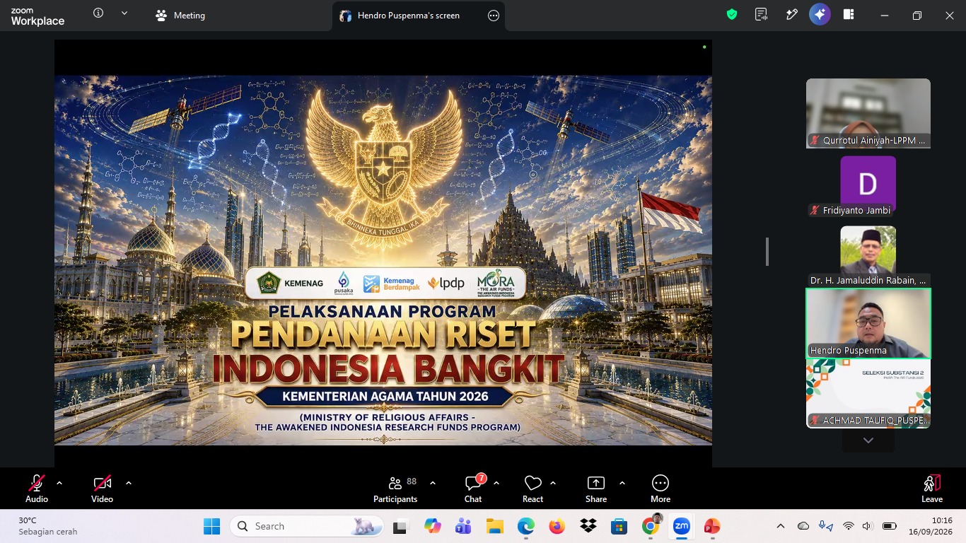 LPPM Ikuti Coaching Clinic PKS Riset Indonesia Bangkit 2026