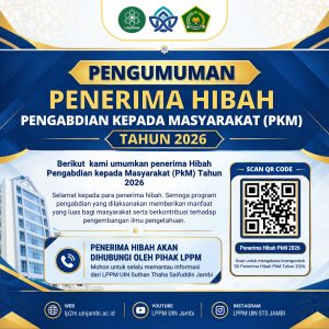 PENGUMUMAN PENERIMA HIBAH PkM TAHUN 2026