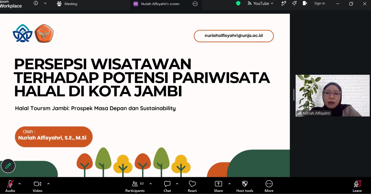 Prodi Pariwisata Syariah dan LPPM Bahas Prospek Pariwisata Halal dan Keberlanjutan