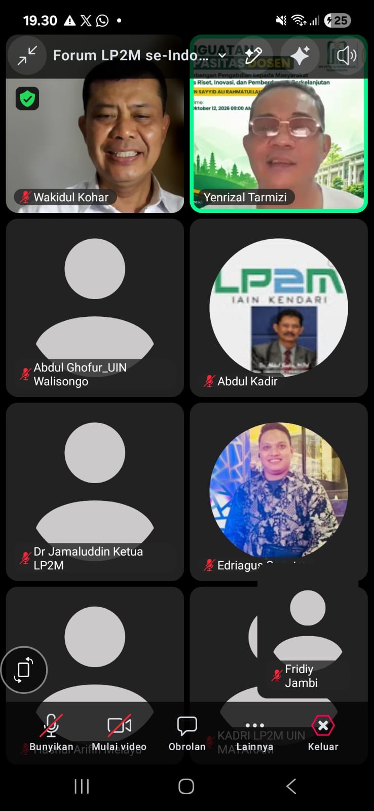Ketua LPPM PTKIN Bahas Standar Etik Penelitian