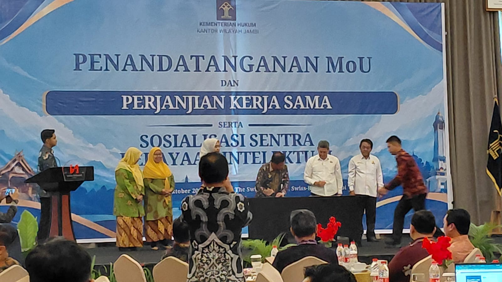 Kemenkum Jambi Gandeng Perguruan Tinggi Perkuat Perlindungan Kekayaan Intelektual